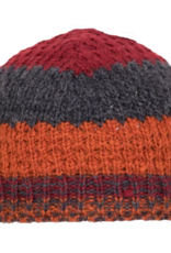 Everest Designs Yala Fleece Lined Wool Coral Beanie Hat