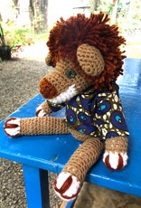 Creation Hive Crocheted Lion Stuffed Animal