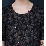 Mata Traders Cubist Amber Necklace
