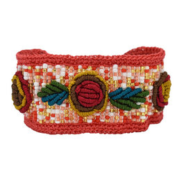 Unique Batik Rosita Bracelet: Red
