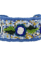 Unique Batik Rosita Bracelet: Blue