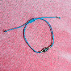 Lucia's Imports String Charm Bracelet: Elephant