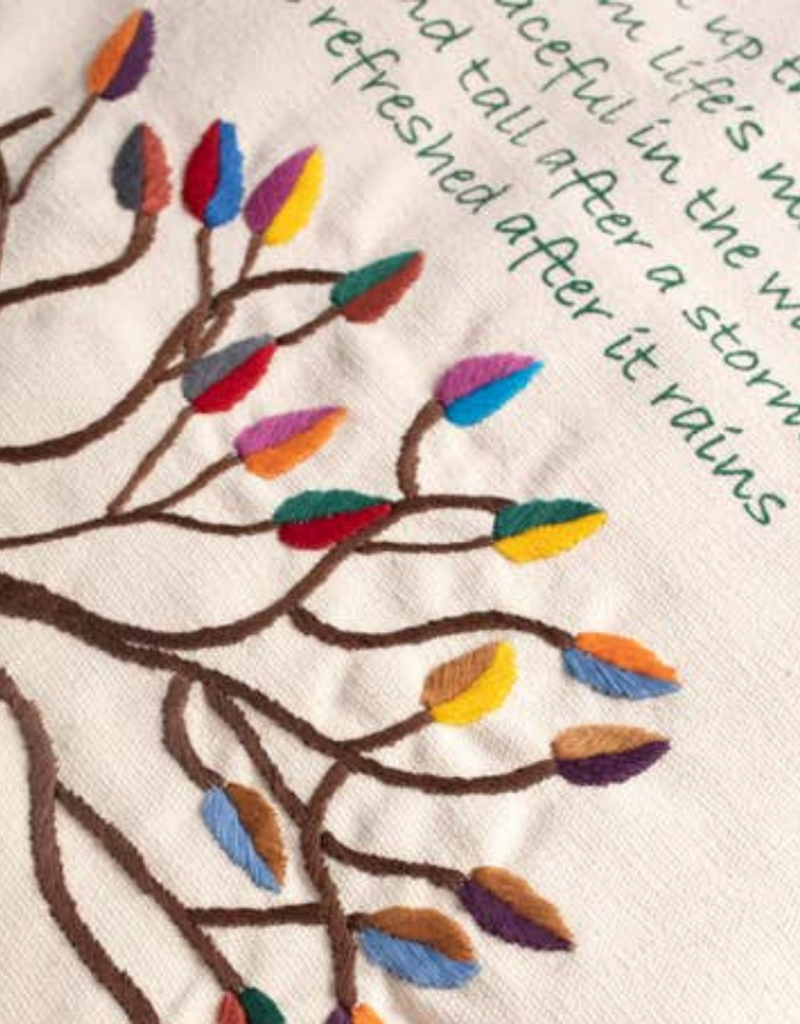 Ten Thousand Villages Tree Poem Wall Hanging