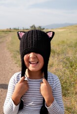 Andes Gifts Kids Animal Hat: Black Cat