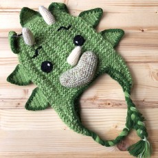 Andes Gifts Kids Animal Hat: Triceratops