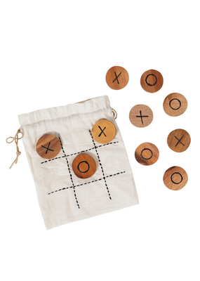 Ten Thousand Villages Travel Tic Tac Toe Game