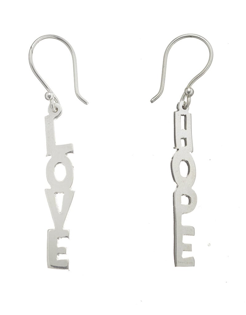 Serrv Hope & Love Silver-plated Earrings