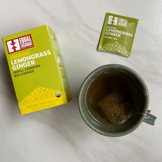 Equal Exchange Organic Lemongrass Ginger Tea 20pc Box