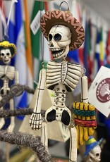 Inter-American Trading Hanging Skeleton Ornament - Extra Small