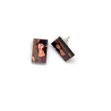 Dunitz & Co Art Stud Earrings: Modigliani