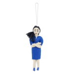 Silk Road Bazaar Alexandria Ocasio-Cortez Felt Ornament