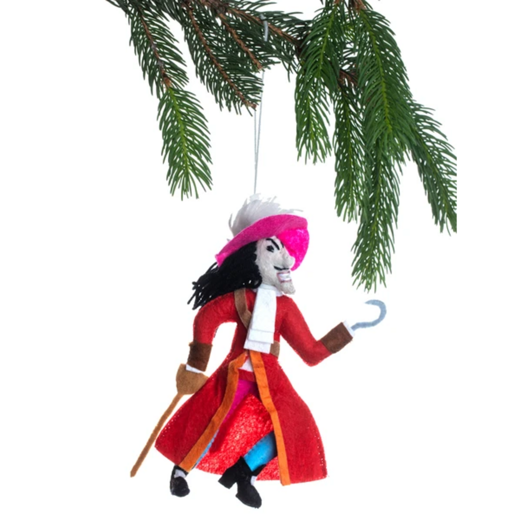 Silk Road Bazaar Captain Hook Felt Ornament