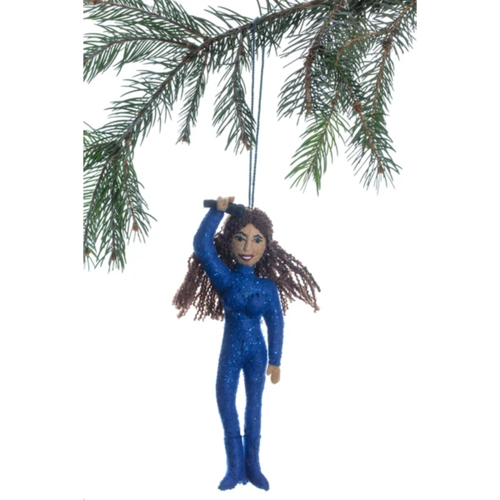 Silk Road Bazaar Donna Summer Felt Ornament
