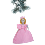 Silk Road Bazaar Good Witch Felt Ornament