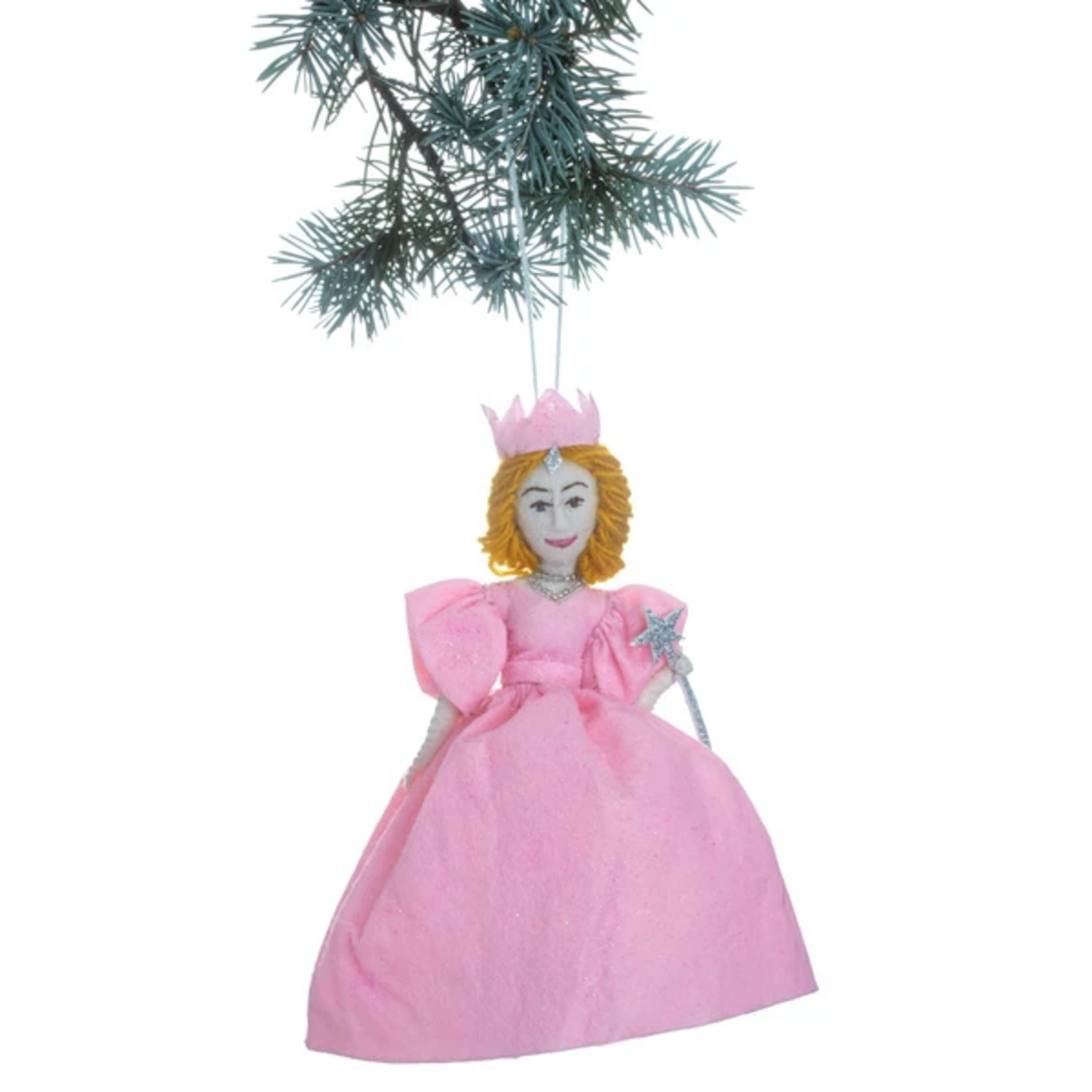Silk Road Bazaar Good Witch Felt Ornament