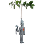 Silk Road Bazaar Tin Man Felt Ornament