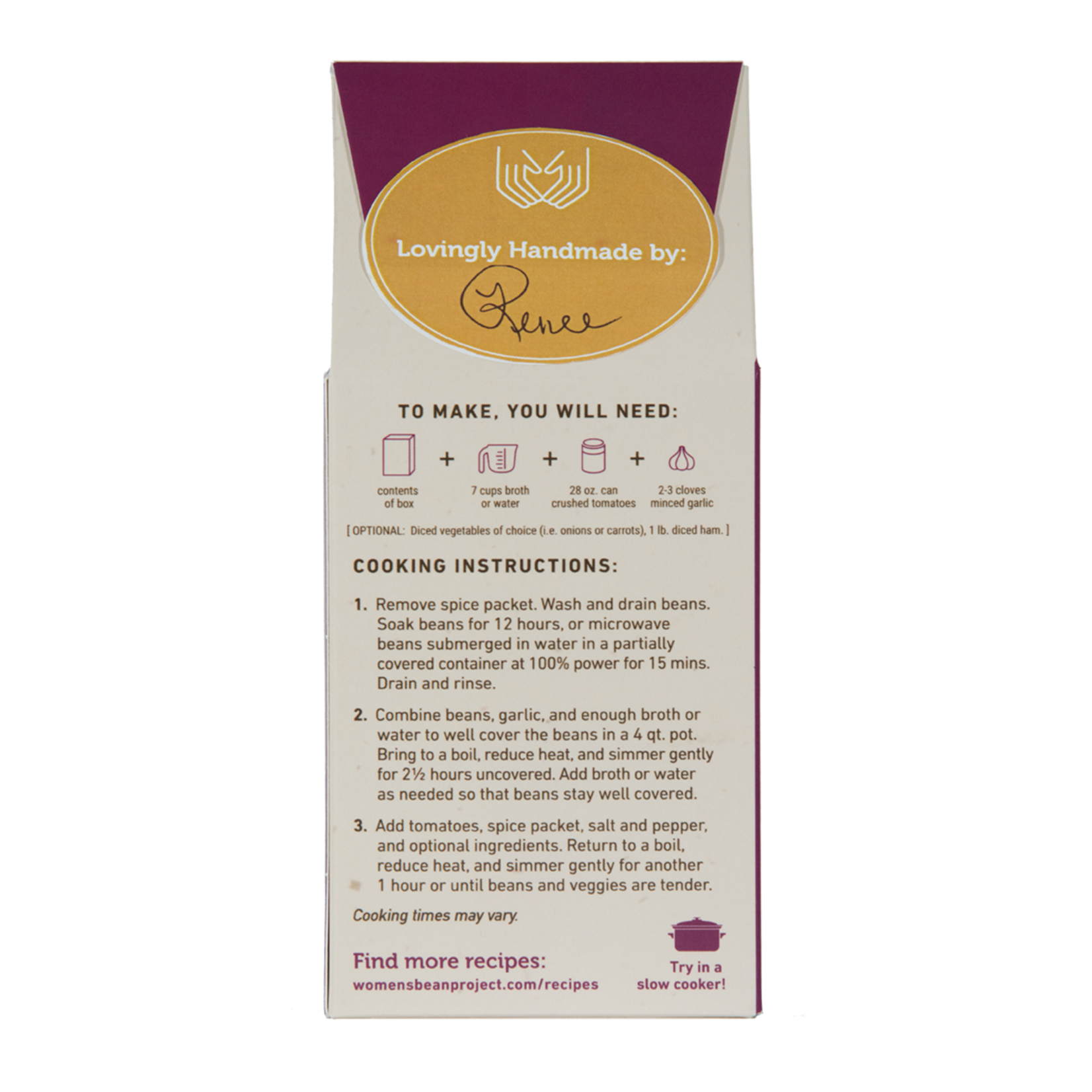Women's Bean Project 10 Bean Soup Mix