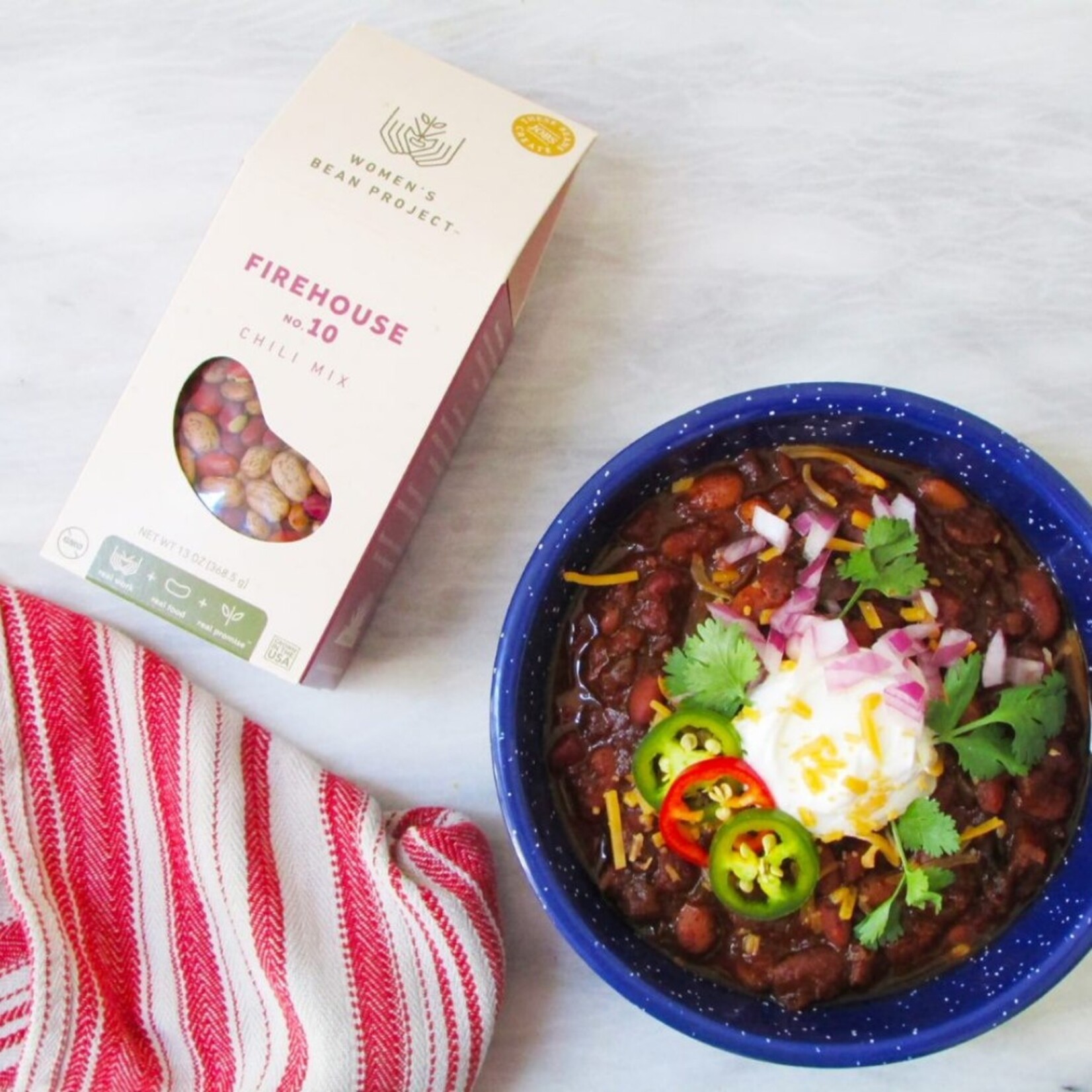 Women's Bean Project Firehouse No. 10 Chili Mix
