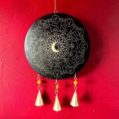 Mira Fair Trade Zodiac Recycled Metal Chime