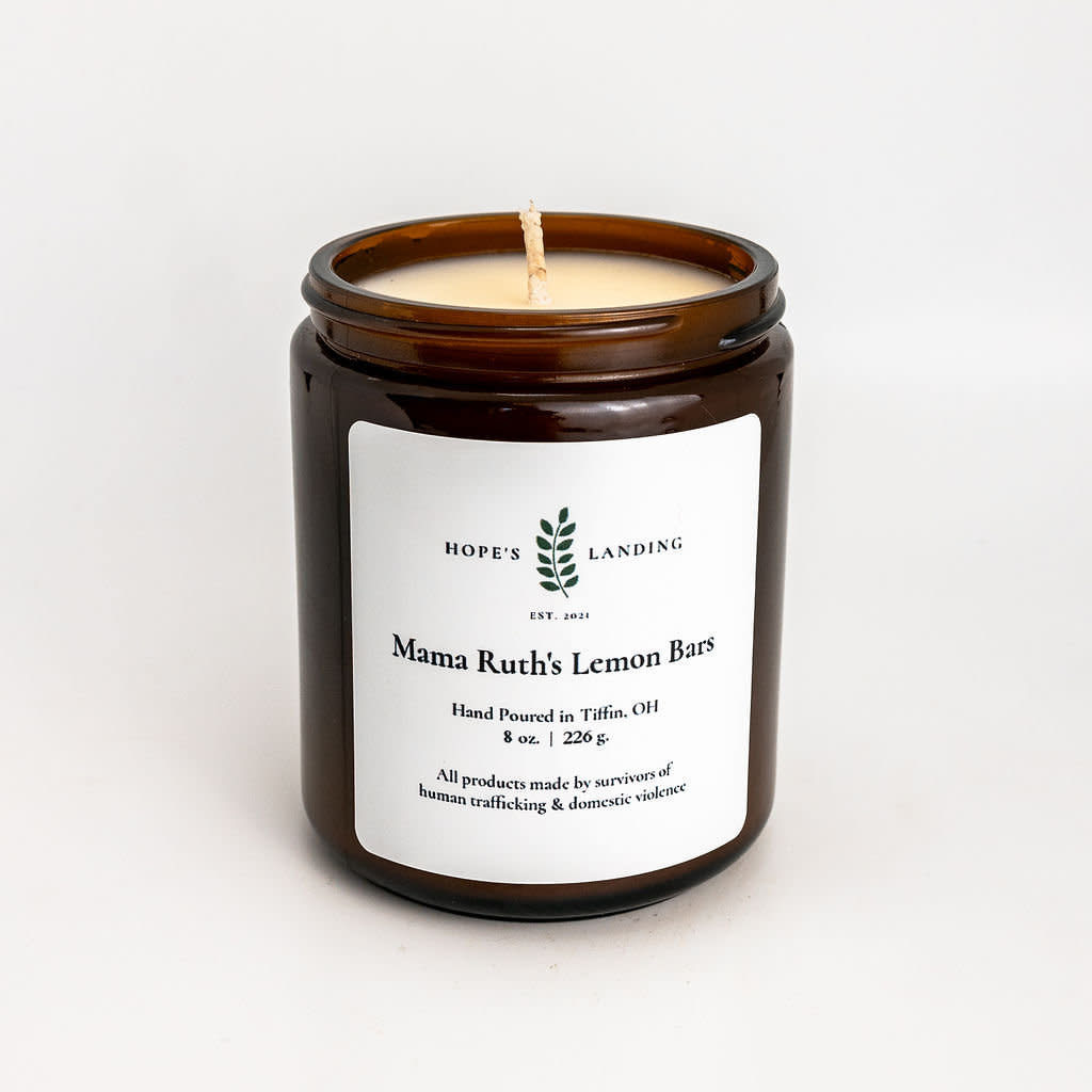 Mama Ruth's Lemon Bars Candle 8 oz Tin - Global Gifts