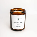 Hopes Landing Mint Leaf & Lavender Candle 8oz Jar