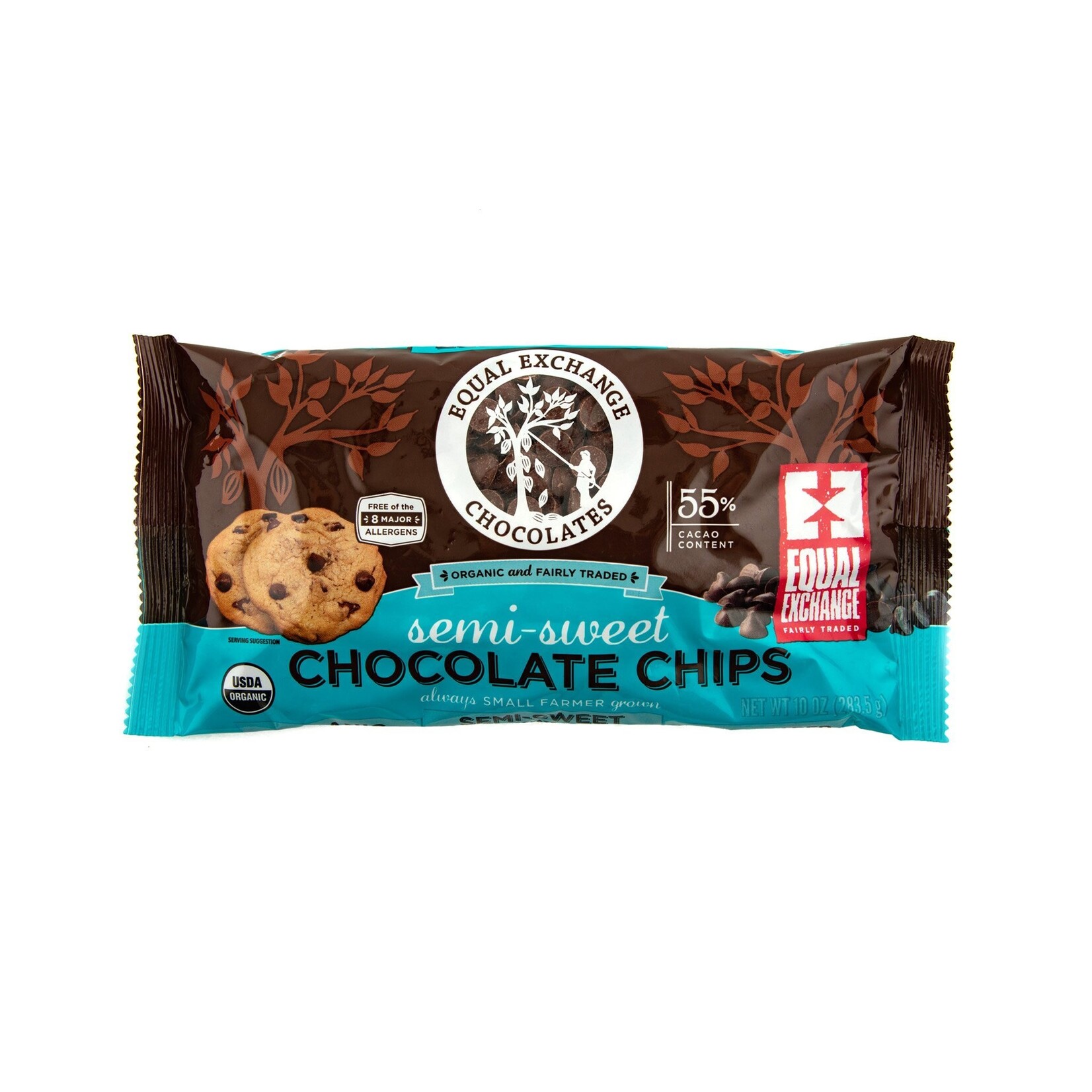 Equal Exchange 55% Semi-Sweet Chocolate Chips 10oz