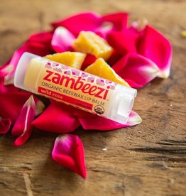 Sambah Naturals Organic Beeswax Lip Balm: Wild Rose