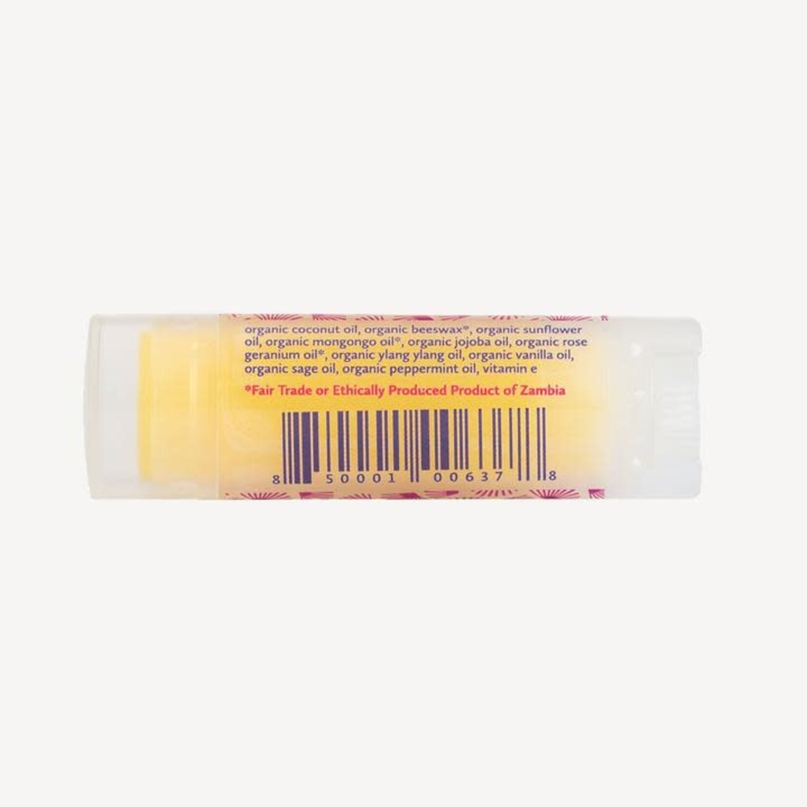 Sambah Naturals Organic Beeswax Lip Balm: Wild Rose