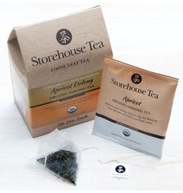 Storehouse Tea Apricot Oolong Tea 12 Sachet Box