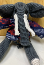 Creation Hive Crocheted Elephant Stuffed Animal