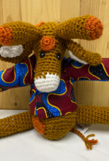 Creation Hive Crocheted Giraffe Stuffed Animal