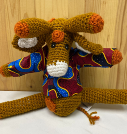 Creation Hive Crocheted Giraffe Stuffed Animal