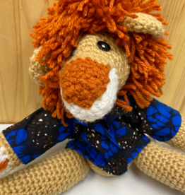 Creation Hive Crocheted Lion Stuffed Animal