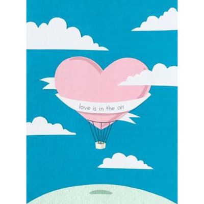 Good Paper Love is in the Air Card