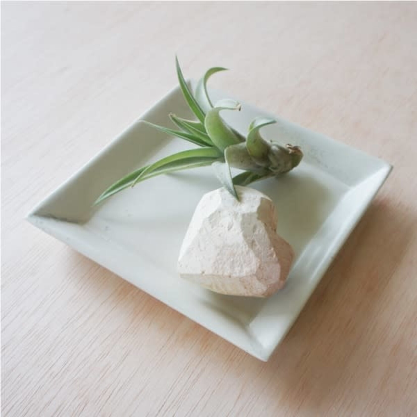 Venture Imports Kisii Natural Large Square Dish
