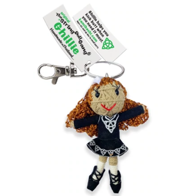 Kamibashi Ghilie String Doll Keychain