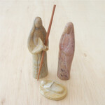 Venture Imports 3 Piece Natural Nativity