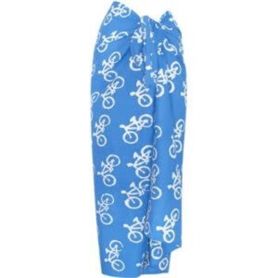 Global Mamas Blue Bikes Organic Sarong