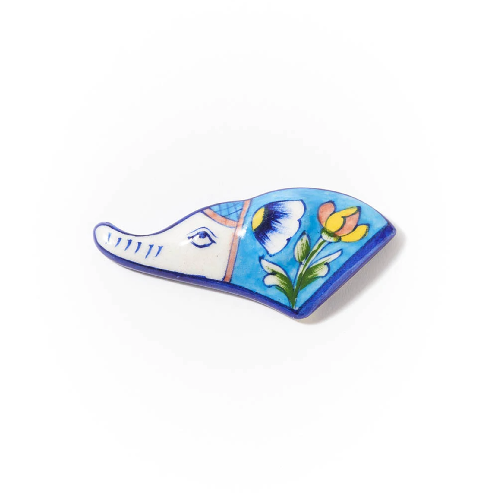 Matr Boomie Jalini Ceramic Elephant Magnet