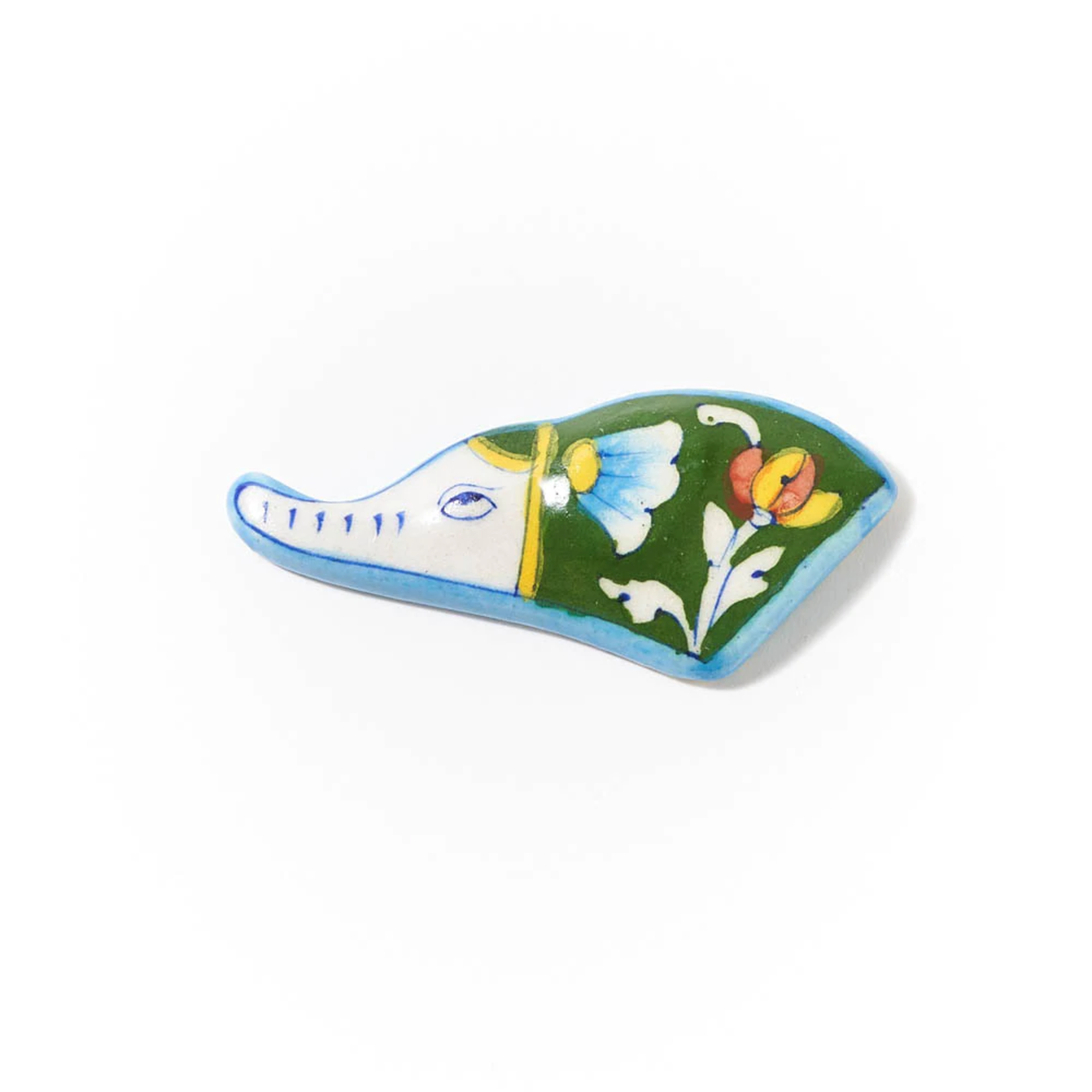 Matr Boomie Jalini Ceramic Elephant Magnet