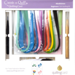 Quilling Card DIY Beginners Quilling Kit: Bike & Baby Foot