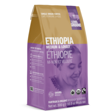 Level Ground Trading Ethiopia Ground Coffee 10.5 Oz