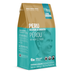 Level Ground Trading Peru Whole Bean Coffee 10.5 Oz