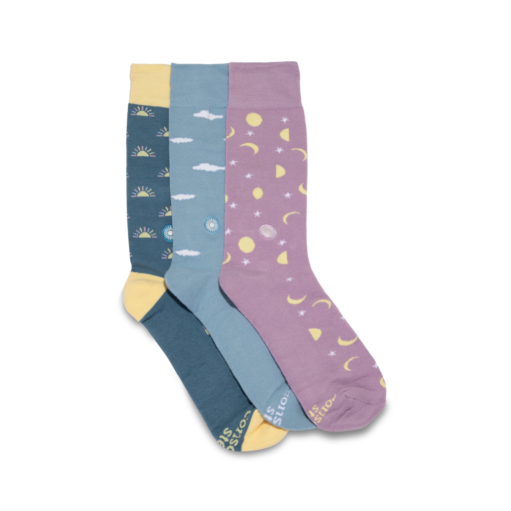 Conscious Step Gift Box: Socks that Support Mental Health