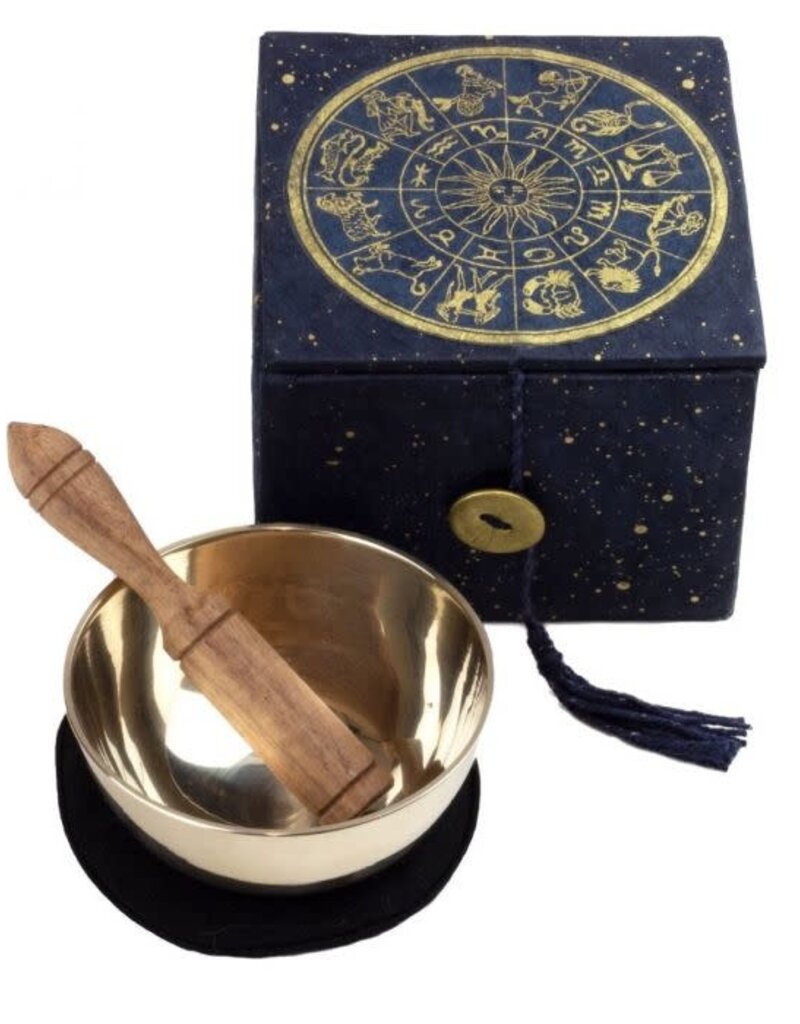 DZI Handmade Astrology 3" Meditation Bowl