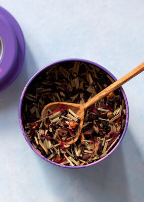 Just Tea Purple Rain Loose Leaf Tea Tin