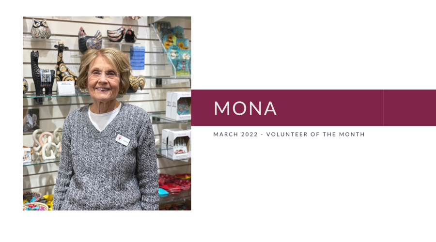 Meet Mona: Volunteer of the Month (March 2022)