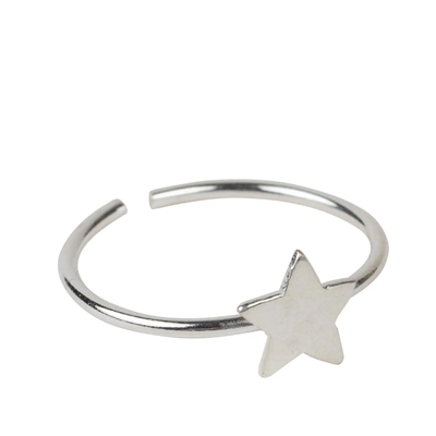 Ten Thousand Villages Silver Star Bright Rings