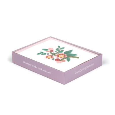 Quilling Card Floral Quilled Card Box Set