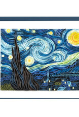 Quilling Card Starry Night Van Gogh Quilled Card 7x5.5